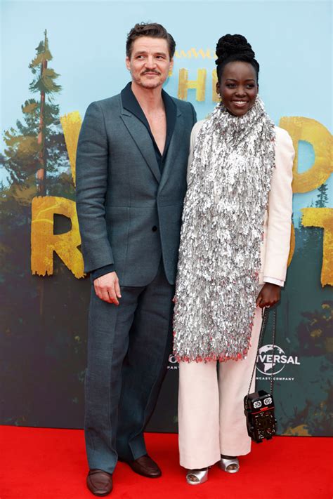 Pedro Pascal And Lupita Nyongo At Bfi London Film Festivals The Wild