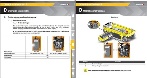 Haulotte Scissor Lift Optimum E Operator S Manual Auto Repair