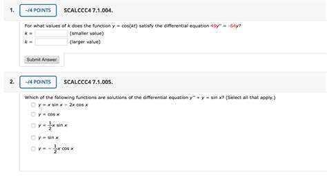 Solved Points Lccc For What Values Of K Does Chegg