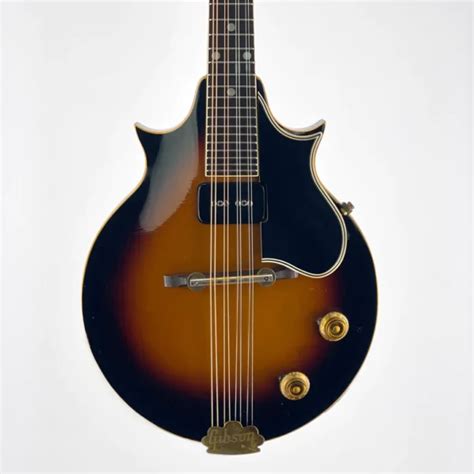 Sold 1956 Gibson Em 200 Gibson Florentine Electric Mandolin With Original Case Jim Richter