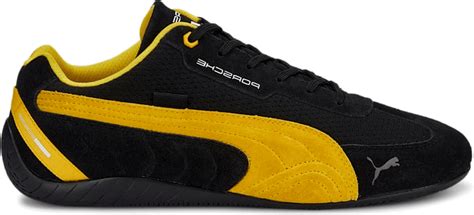 Womens Puma Porsche Legacy Speedcat Driving Shoe Sneakers Blacklemon