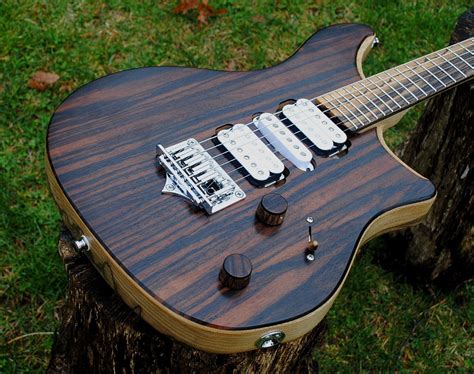 7 Macassar Ebony Barlow Guitars