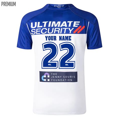 Personalised Canterbury Bulldogs Jerseys | Your Jersey