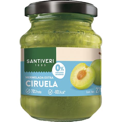 Mermelada Extra De Ciruela Fruta Y Az Cares A Adidos Frasco