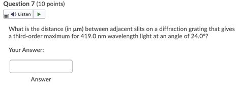 Solved Question 5 10 Points Listen When A Light Of