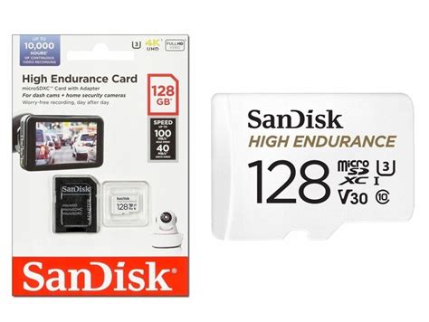 Sandisk Карта памяти High Endurance 128 ГБ Sdsqqnr 128g Gn6ia купить с доставкой по выгодным