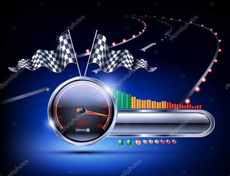 Night road racing background Stock Vector Image by ©Noiro #14879363