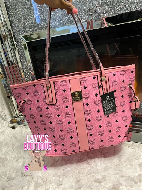 Mcm Tote Bags 2 Layys Closet