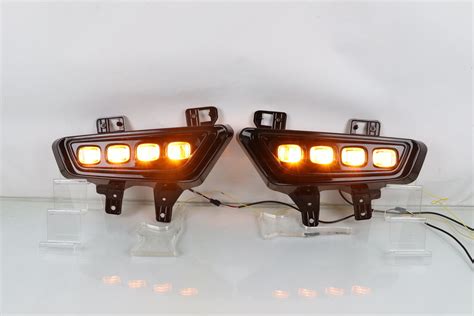 Drl Daytime Running Driving Light W Turn Signal For Ford F