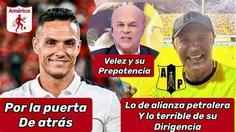 Am Rica De Cali Despidi A Lucas Gonz Lez Carlos Antonio Velez