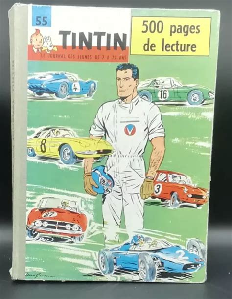 ALBUM RECUEIL RELIURE le journal de TINTIN numéro 55 EUR 35 00