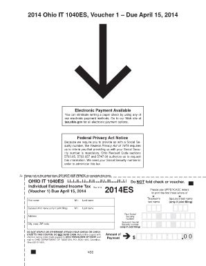 Fillable Online Tax Ohio Es Ohio Department Of Taxation