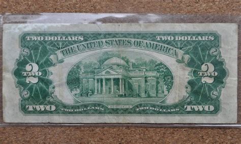 1953 Red Seal 2 Dollar Bill Star Note Two Dollar Bill Etsy