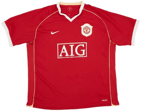 Manchester United Home Shirt Xxl