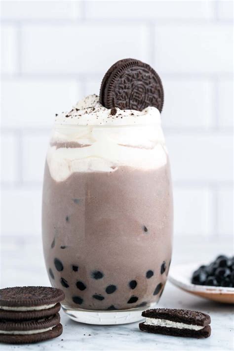 Oreo Milk Tea Aka Oreo Boba An Edible Mosaic™