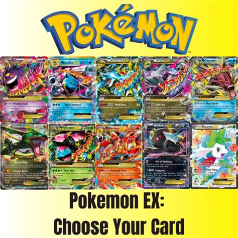 Pokemon Mega Ex Choose Your Card Ultra Rare English Near Mint Huge