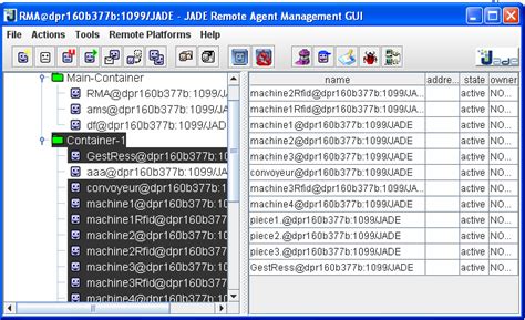 Jade Rma Tool According To Jade Agent Model The Actual Job Systems