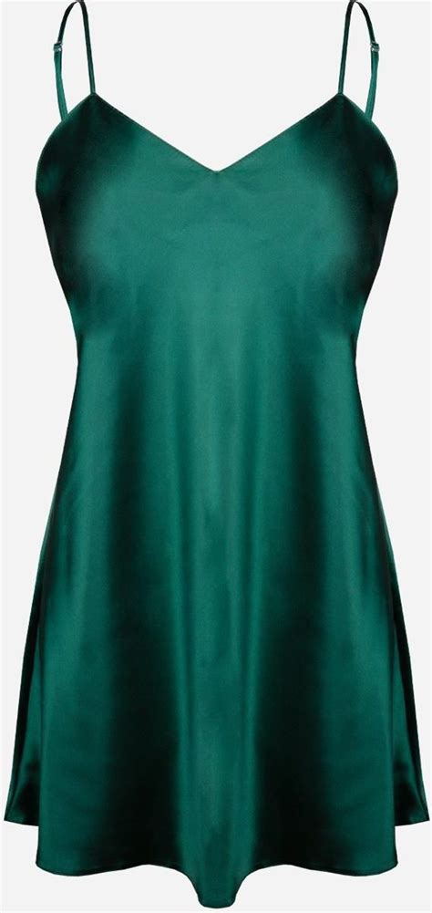 Dkaren Erotyczny Peniuar Plus Size Slip Karen Xl Green Ceneo Pl