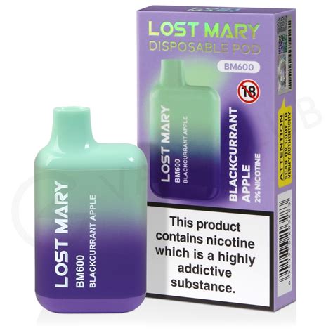 Blackcurrant Apple Lost Mary Bm Disposable Vape