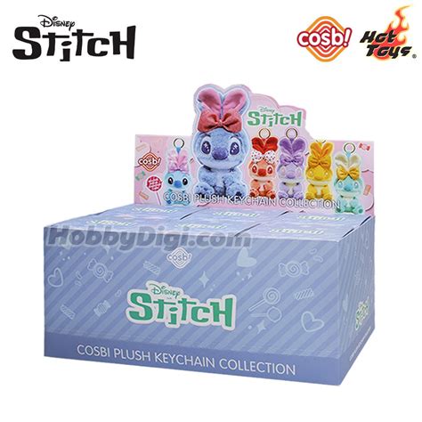 Hot Toys Cosbi 盲盒毛絨鎖匙扣系列 PPLU N 迪士尼 史迪仔系列 原盒 款不重複 HobbyDigi 電購網