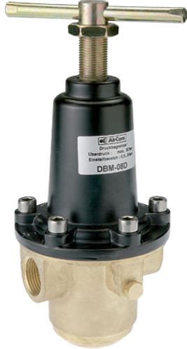 Compressed Air Back Pressure Regulator DBM AirCom Pneumatic For