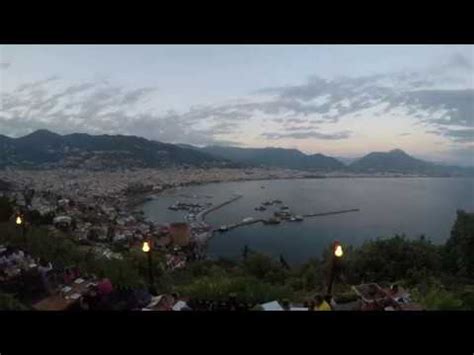 Timelapse In Alanya Kale Panorama Restaurant YouTube