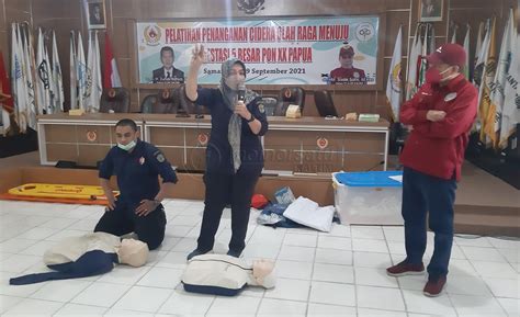 KONI Kaltim Bekali Pelatih Dan Atlet Penanganan Pertama Terjadinya Cedera