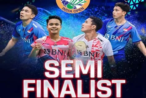 Jadwal Semifinal India Open 2023 Hari Ini 21 Januari 2023 Lengkap Link