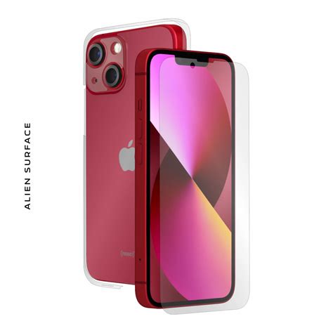 Folie Protectie Fata Si Spate Alien Surface Pentru Apple IPhone 13 Mini