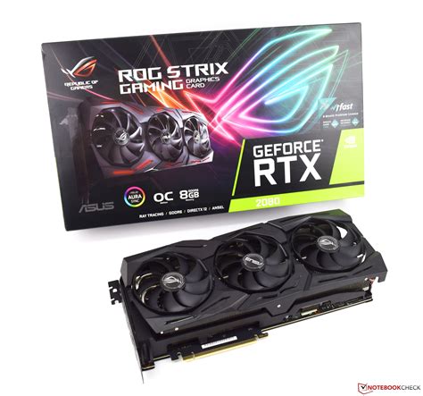 Review De La Gráfica De Sobremesa Asus Rog Strix Rtx 2080 Oc