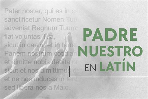 ️ ¿Cómo rezar el Padre Nuestro en latín? (letra y pronunciación) | 2023