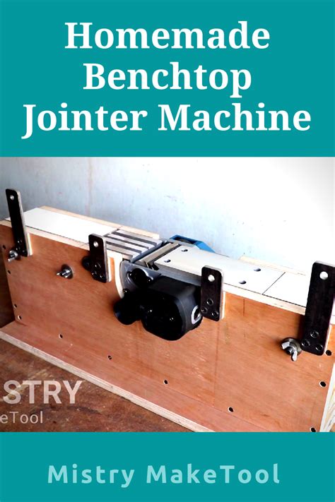 How To Make A Benchtop Jointer With My Electric Planer Artofit