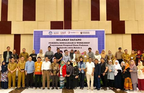 Workshop Penyusunan Proposal Kedaireka 2024 Dihadiri Dunia Usaha Dan