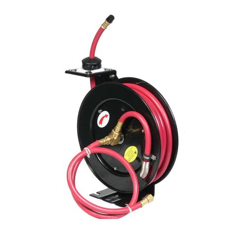 Retractable 100 Foot Air Hose Reel 13391589 Shopping