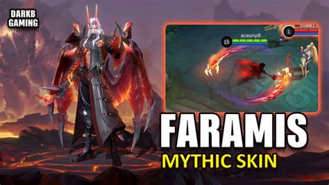 Faramis Mythic Skin Skill Effects And Release Date Mobile Legends