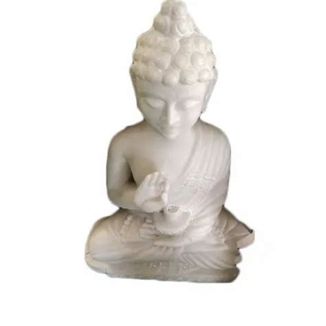 White Buddha Marble Statue Size Dimension 1 Feet At Rs 15000 In Udaipur