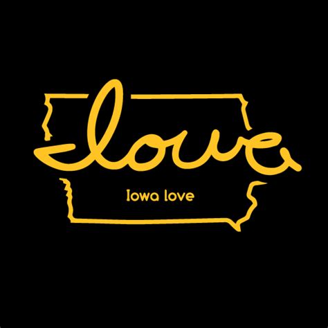 Black & Gold – Iowa love