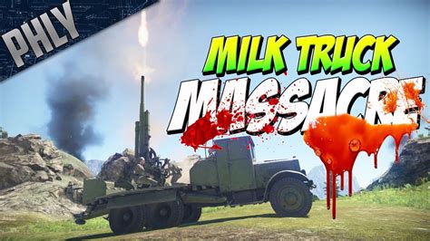 Milk Truck Massacre K Tank Destroyer War Thunder Tanks Youtube