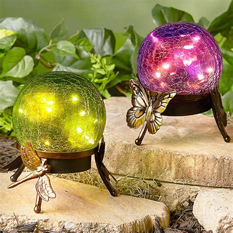 Solar Glass Ball on Stand | LTD Commodities