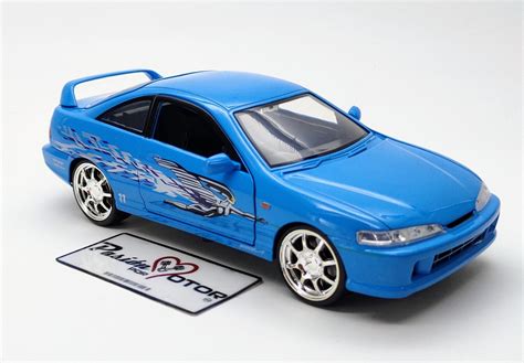 Acura Integra Mia S Azul Rapido Y Furioso Jada Toys En Caja