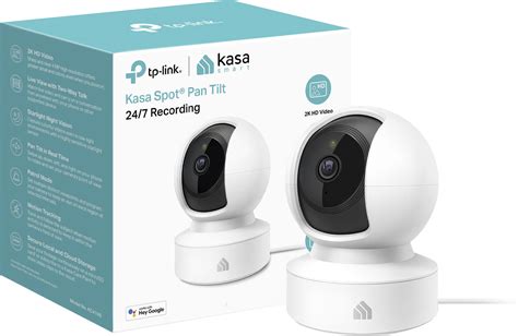 Best Buy Tp Link Kasa Smart K Hd Pan Tilt Home Security Camera