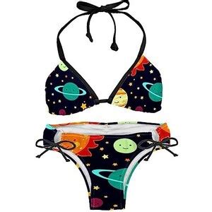 Suojapuku Bikini Da Donna Costume Da Bagno A Due Pezzi Sistema Solare