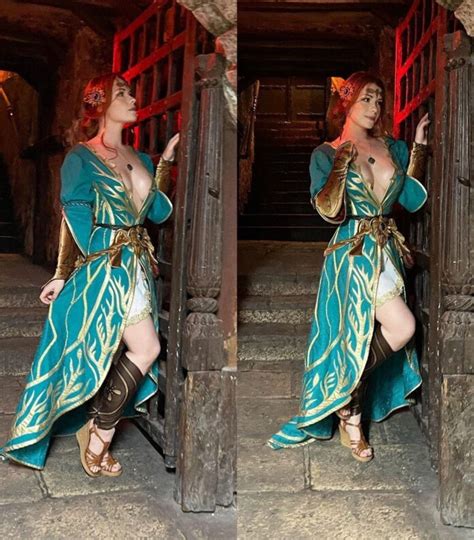 El Cosplay De Triss Merigold The Witcher De Irina Meier Que Te