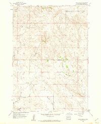 Map of Union Center, Meade County, SD in 1959 | Pastmaps