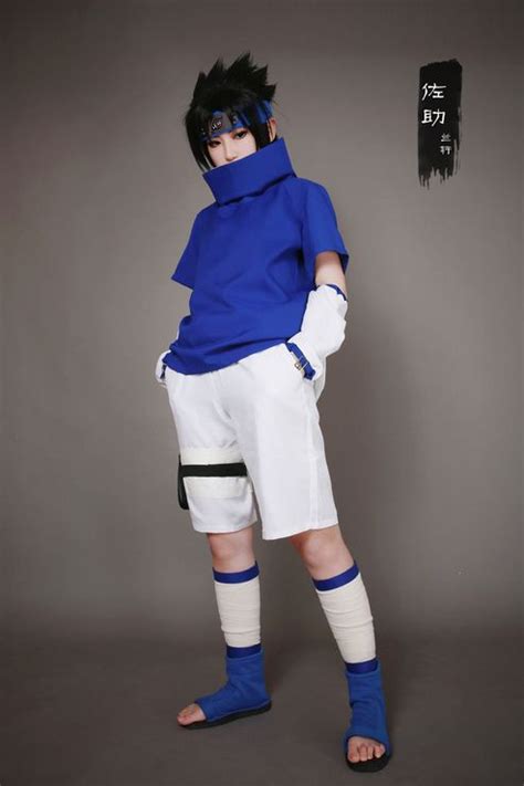 Naruto Shippuden Sasuke Uchiha Cosplay Costume Naruto Fandom