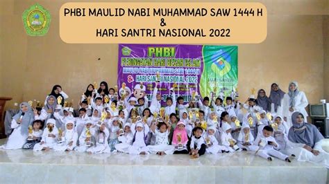 ADA PANTOMIM DI PHBI MAULID NABI MUHAMMAD SAW HSN 2022 YouTube