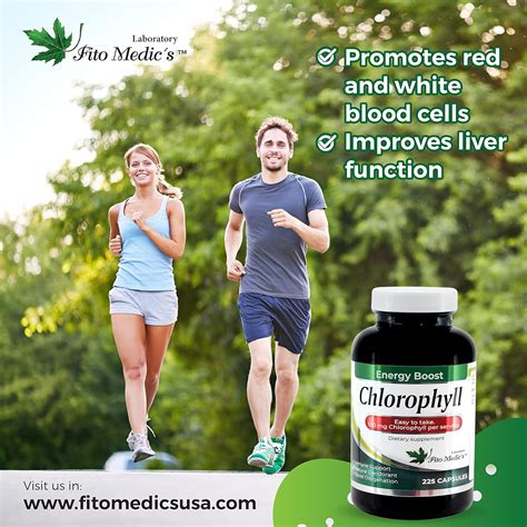 Buy Chlorophyll Pure Extract High Power Capsules 100mg Energy Boost