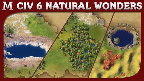 Civilization 6 All Natural Wonders With Sean Bean Narration Youtube