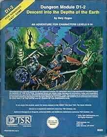 Descent Into The Depths Of The Earth Advanced Dungeons Dragons