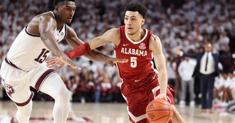 Alabama Basketball Drops Regular Season Finale To Texas Aandm